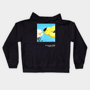 Fleetwood Mac - Songbird / Minimal Style Graphic Artwork Kids Hoodie